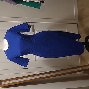 Vibrant Blue Banana Republic Dress